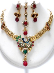 Polki Necklace Set